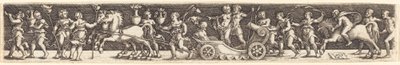 Triumphal Procession by Sebald Beham