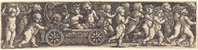 Triumphal Procession of Children by Sebald Beham