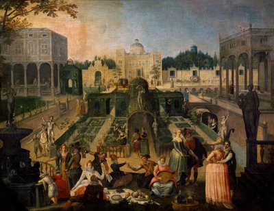 A Feast in the park of the Duke of Mantua by Sebastian Vrancx