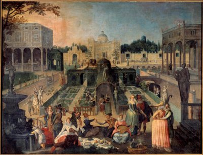 A Party in the Park of the Duke of Mantua by Sebastian Vrancx