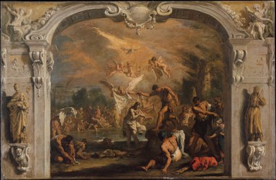 The Baptism of Christ, c.1713-14 by Sebastiano Ricci