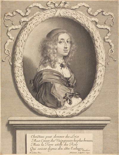 Christina, Queen of Sweden by Sébastien Bourdon