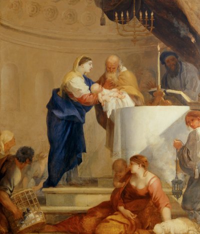 Presentation in the Temple by Sebastien Bourdon