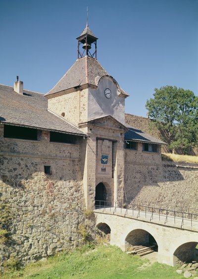 The entrance to the citadel, built in 1681 by Sebastien Le Prestre de Vauban