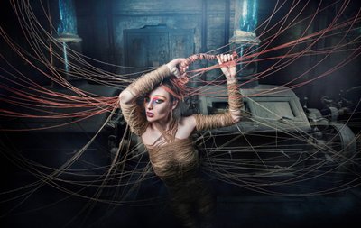 Mysterious Thread Portrait by See Plus