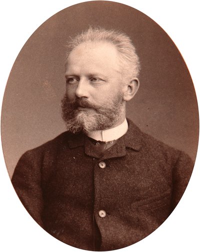 Portrait of the Composer Piotr Tchaikovsky by Sergei Lvovich Levitsky by Sergei Lvovich Levitsky
