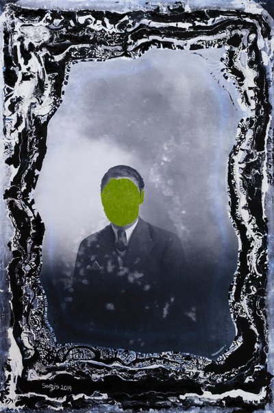 Young Gentleman Posing Alone, 2019 by Sergis Adamos