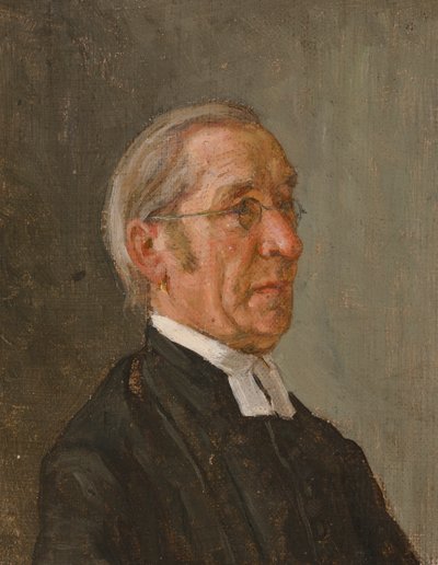 Portrait of a Priest by Severin Falkman
