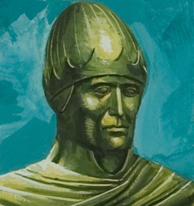 Pope Gregory I by Severino Baraldi