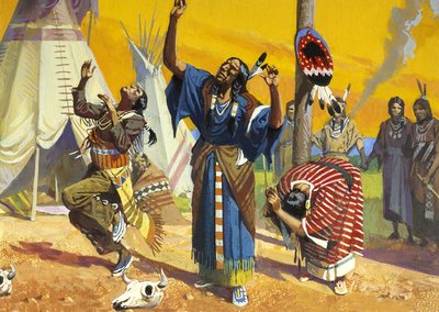 Sioux Ghost Dance by Severino Baraldi