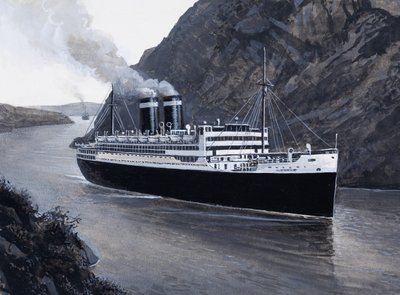 The Culebra/Gaillard Cut by Severino Baraldi