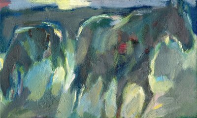 Horses Evening, 2024 by Shaun Carey