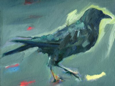 Walking Crow, 2024 by Shaun Carey
