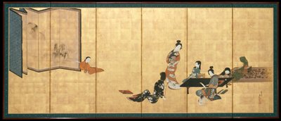 Parody of the Four Accomplishments by Shibata Zeshin