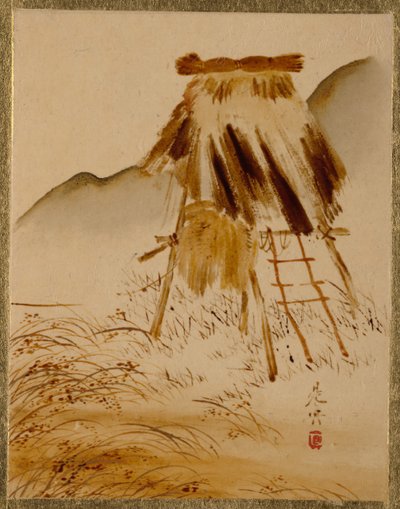 Rice-Drying Frame by Shibata Zeshin