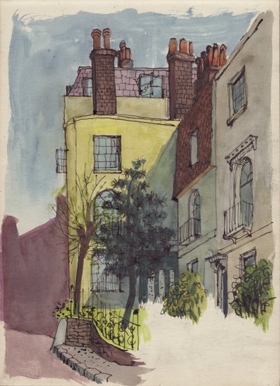 Houses in Hampstead by Shirley Markham