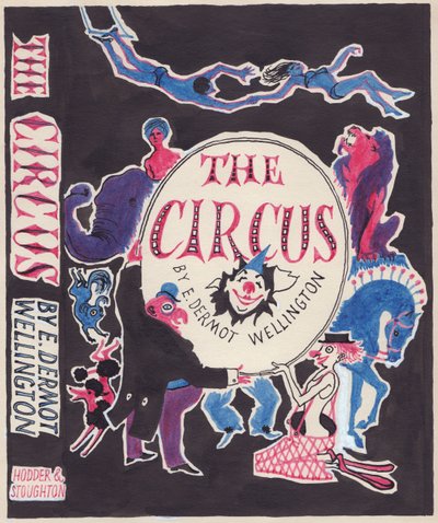 The Circus, Mock-up for a Book Cover by Shirley Markham