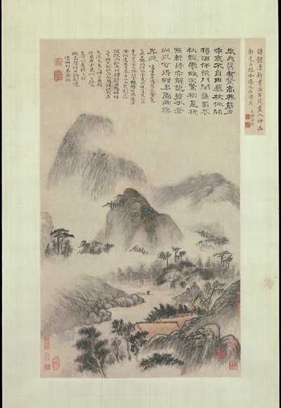 Landscape Painted on the Double Ninth Festival by Shitao