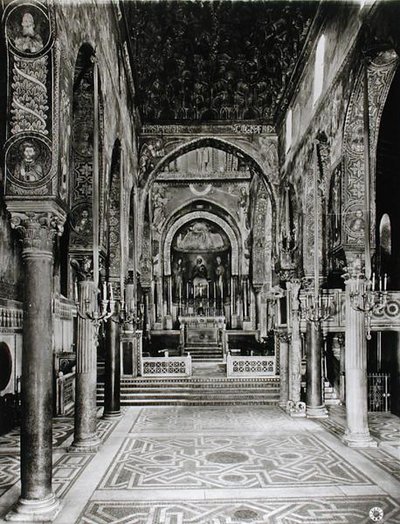 Interior View of the Nave by Sicilian School