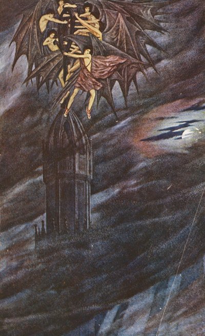 The Golden Legend: Lucifer and His Angels by Sidney Meteyard