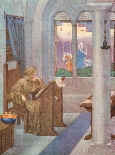 The Golden Legend: The Scriptorium by Sidney Meteyard