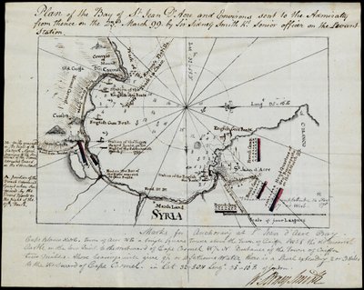 Plan of the Bay of St Jean D