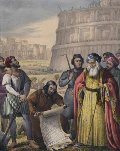 Building the Tower of Babel by Siegfried Detler Bendixen