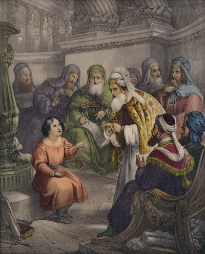 Christ with the Doctors in the Temple by Siegfried Detler Bendixen