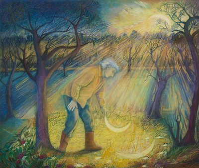 Last night in the orchard, 2012 by Silvia Pastore