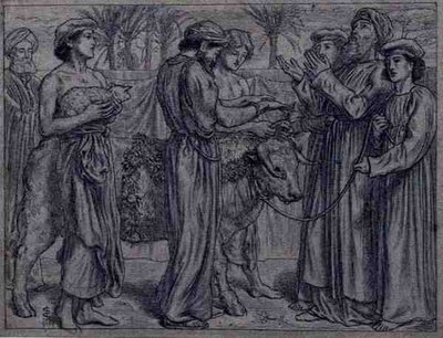 The First Offering of Aaron by Simeon Solomon