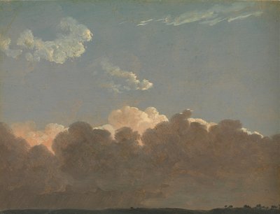 Cloud Study Distant Storm by Simon Alexandre Clément Denis