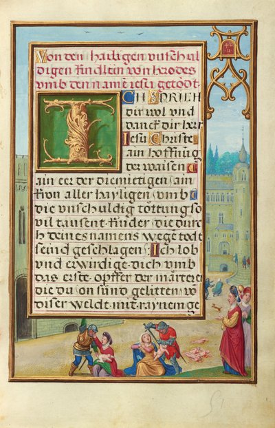 Athaliah Ordering the Massacre of the King