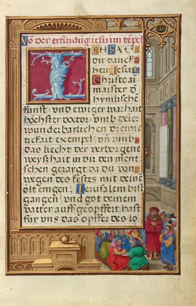 Border with Samuel Proposing Saul as King by Simon Bening
