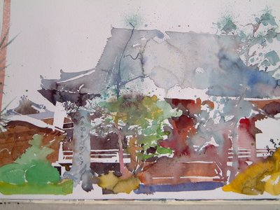 Kyoto Temple by Simon Fletcher