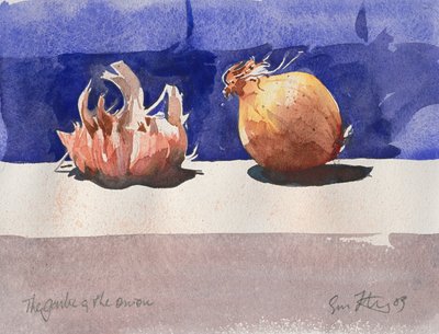 The Garlic and the Onion, 2003 by Simon Fletcher