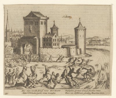 Punishment of Zichem, 1578 by Simon Frisius