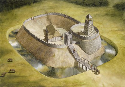 Helmsley Castle by Simon Hayfield