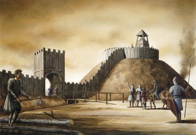 Pickering Castle by Simon Hayfield