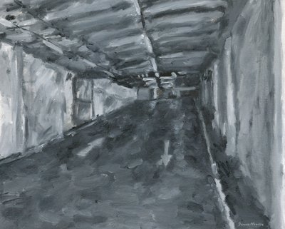 Carpark Interior No 11, 2023 by Simon Neville