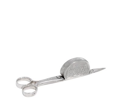Pair of George II Snuffer-Scissors from the Warrington Plate by Simon Pantin