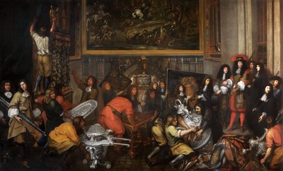 Louis XIV Visits the Manufacture des Gobelins on October 15, 1667 by Simon Renard de Saint Andre