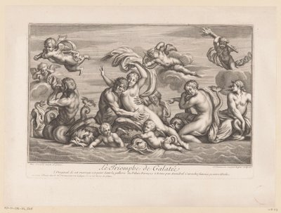 Triumph of Galatea by Simon Thomassin