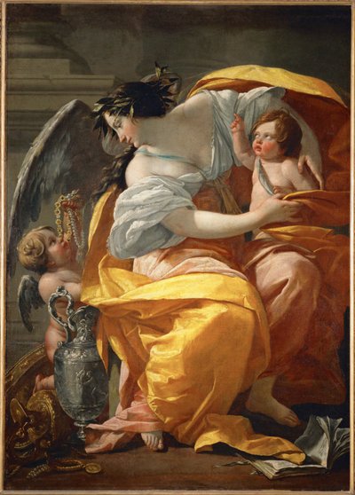 An Allegory of Wealth by Simon Vouet