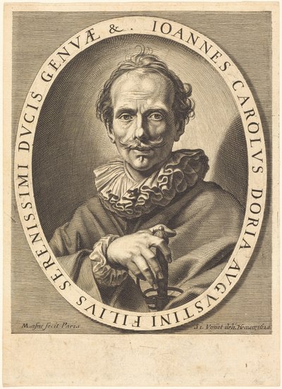 Jean Charles Doria by Simon Vouet
