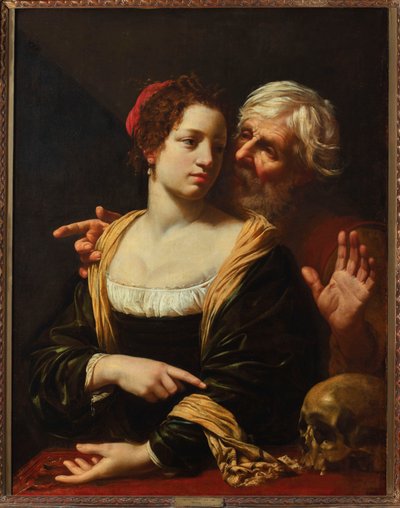 Ill-Matched Couple by Simon Vouet