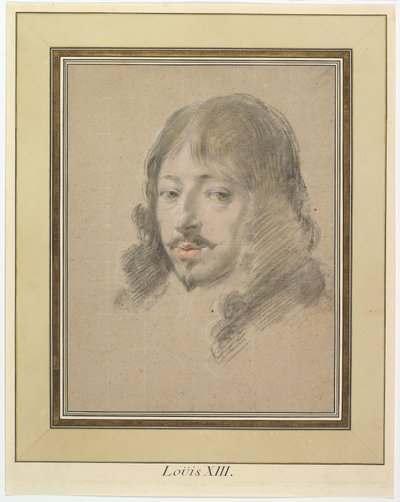 Portrait of Louis XIII by Simon Vouet