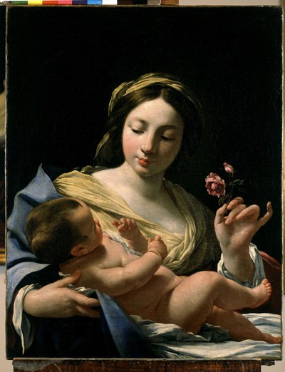 The Virgin and the Child Jesus by Simon Vouet