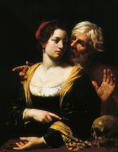 The Ill-Matched Couple (Vanitas) by Simon Vouet