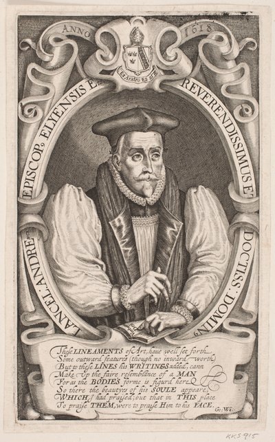 Lancelot Andrews, Bishop of Winchester by Simon de Pas