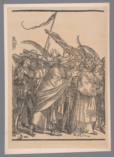 Reproduction of the Second Part of the Print Series The Triumph of Christ after Joos Lambrecht by Simonau and Toovey